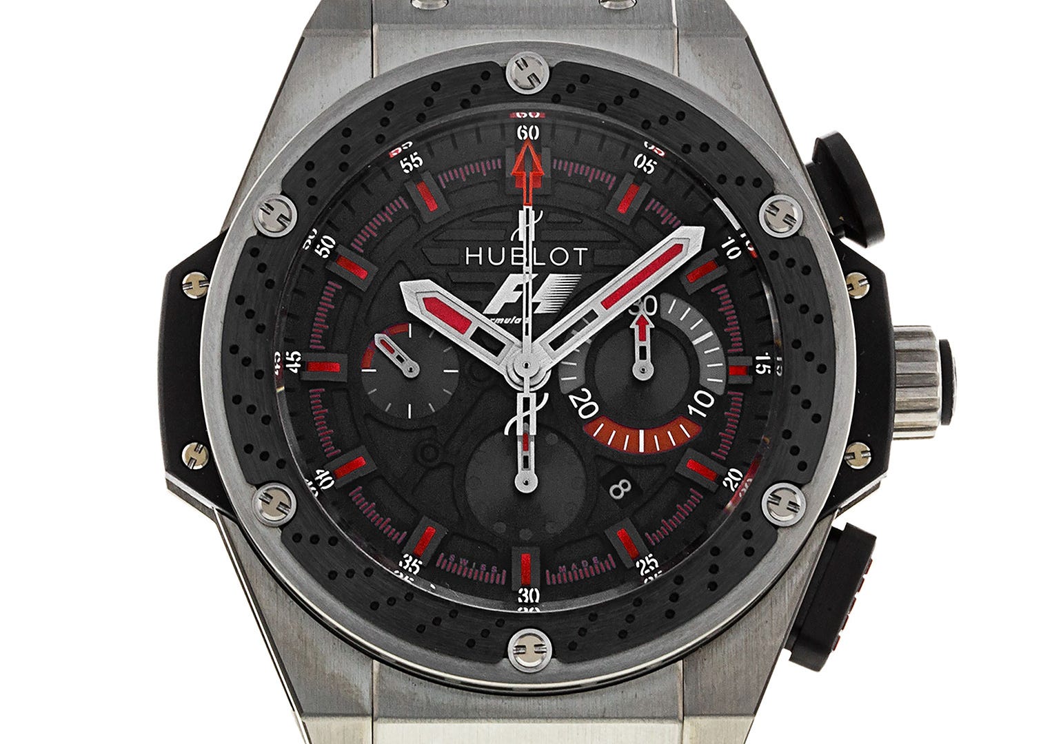 The Hublot model Ecclestone had stolen from him in what was a brutal attack