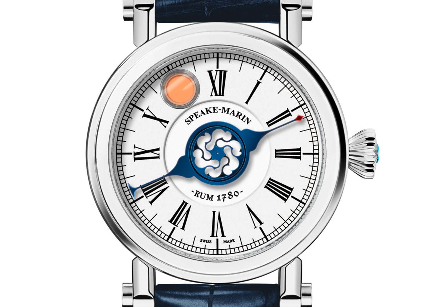 Speake-Marin's 'Velsheda' watch containing a droplet of the world's oldest rum