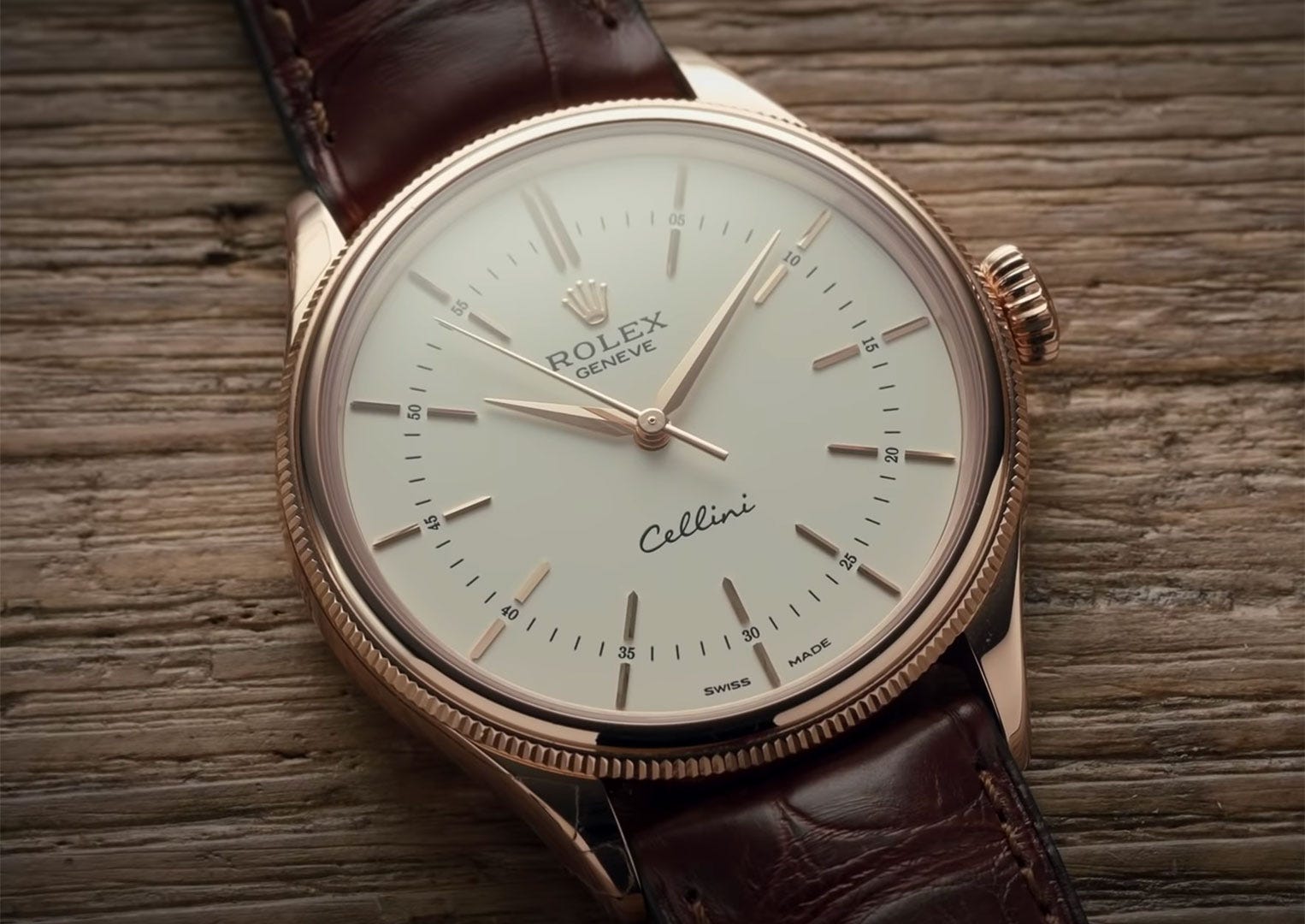 The Rolex Cellini was first introduced in 1986