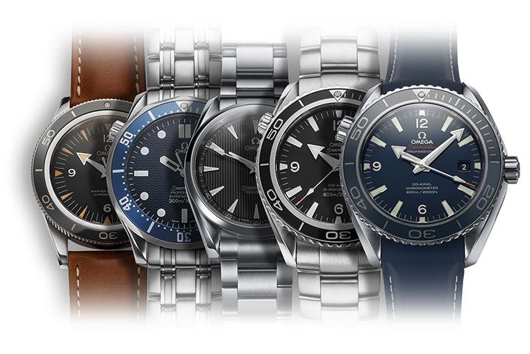 From past to present: Seamaster 300 to Planet Ocean
